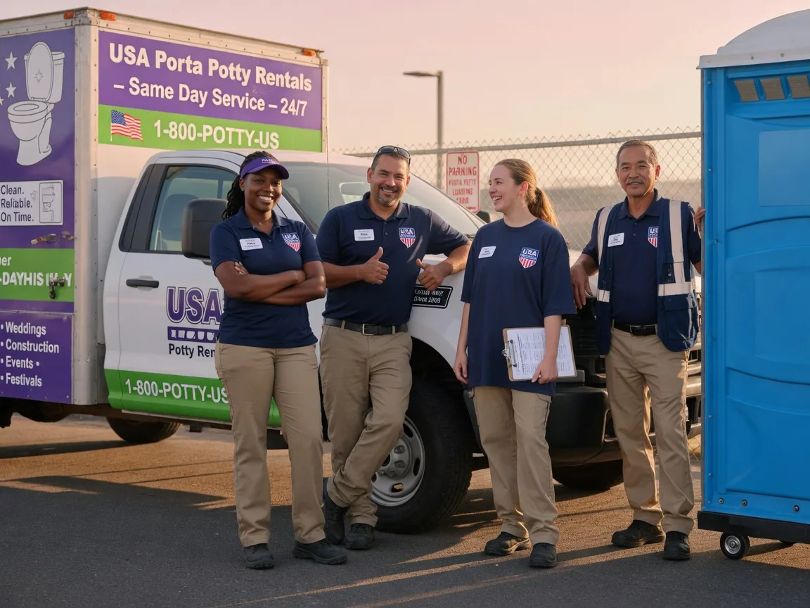 Porta Potty Rental company in Middleburg, OH